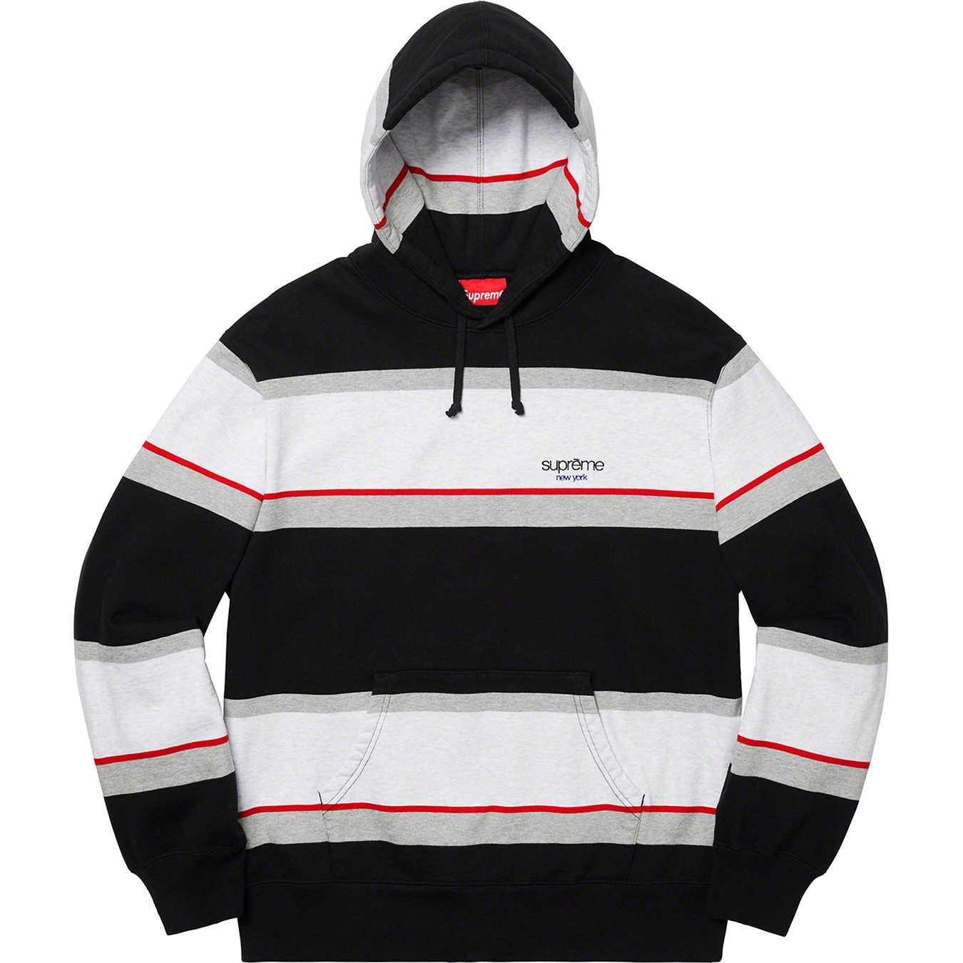 Stripe Hooded Sweatshirt view 3